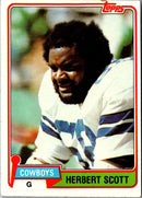 1981 Topps Herb Scott