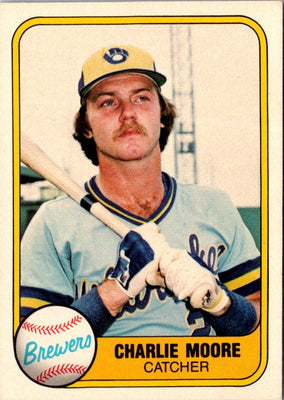 1981 Fleer Charlie Moore #521