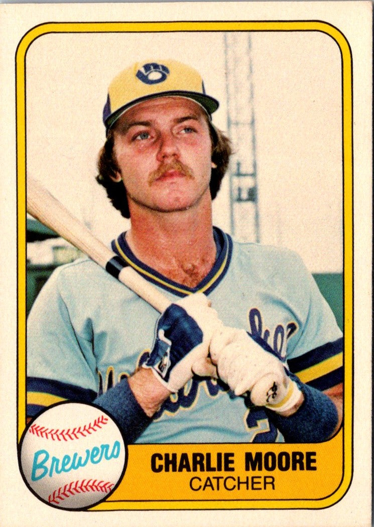 1981 Fleer Charlie Moore