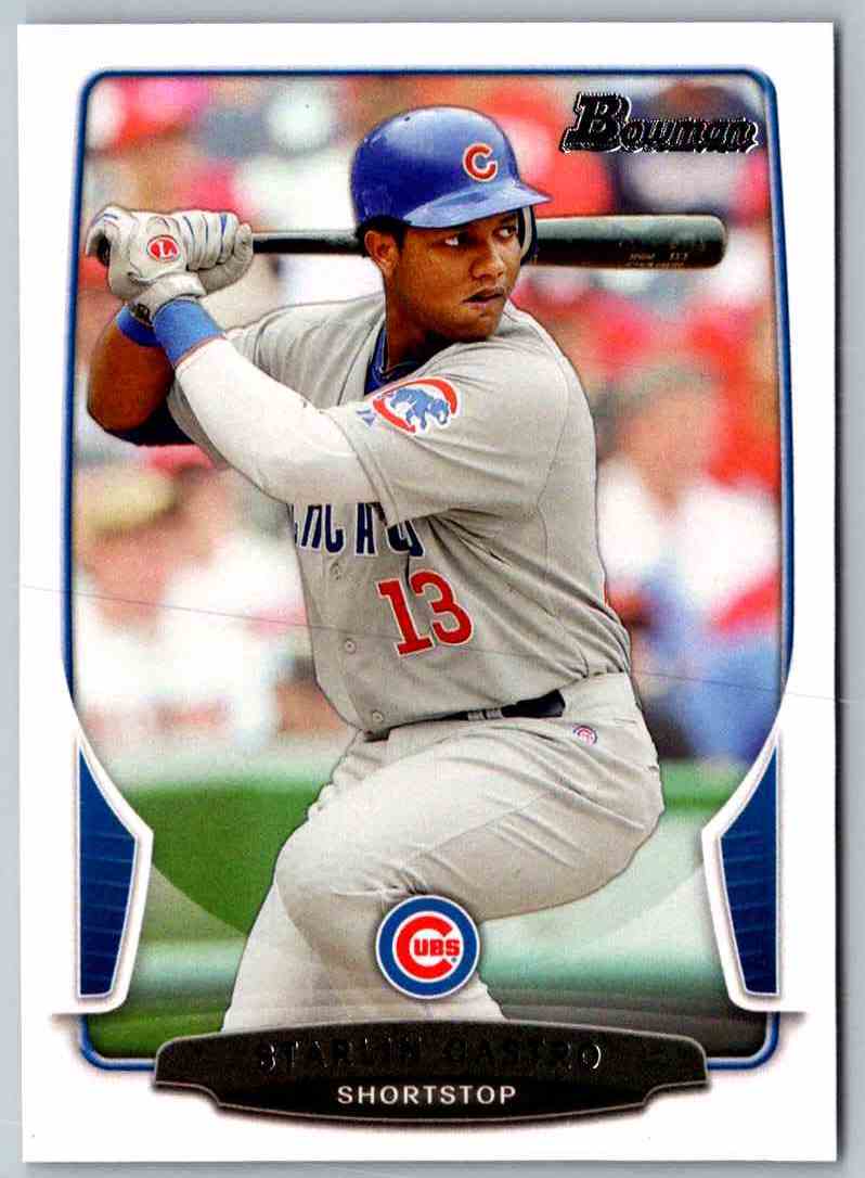 2014 Bowman Starlin Castro