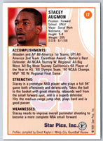1991 Star Pics Stacey Augmon #17