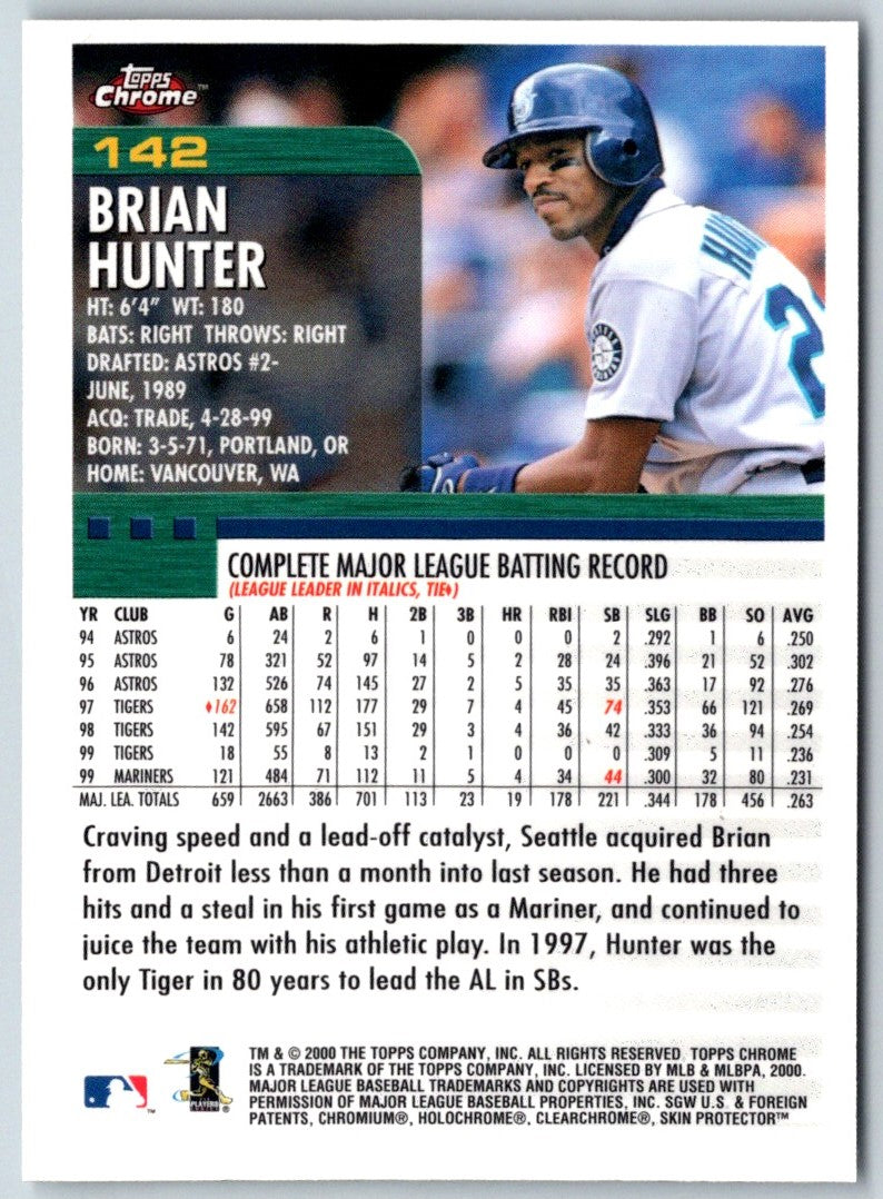 2000 Topps Brian Hunter