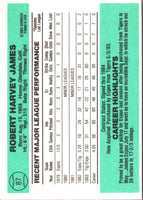 1984 Donruss Bob James #87 Rookie