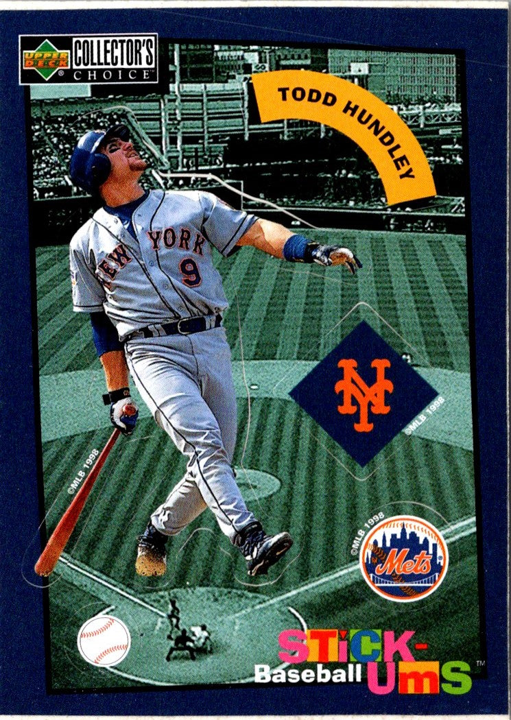 1998 Collector's Choice Stickums Todd Hundley
