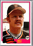1981 Topps Milt May