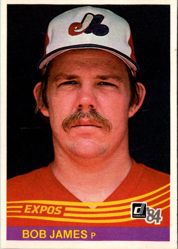 1984 Donruss Bob James #87 Rookie