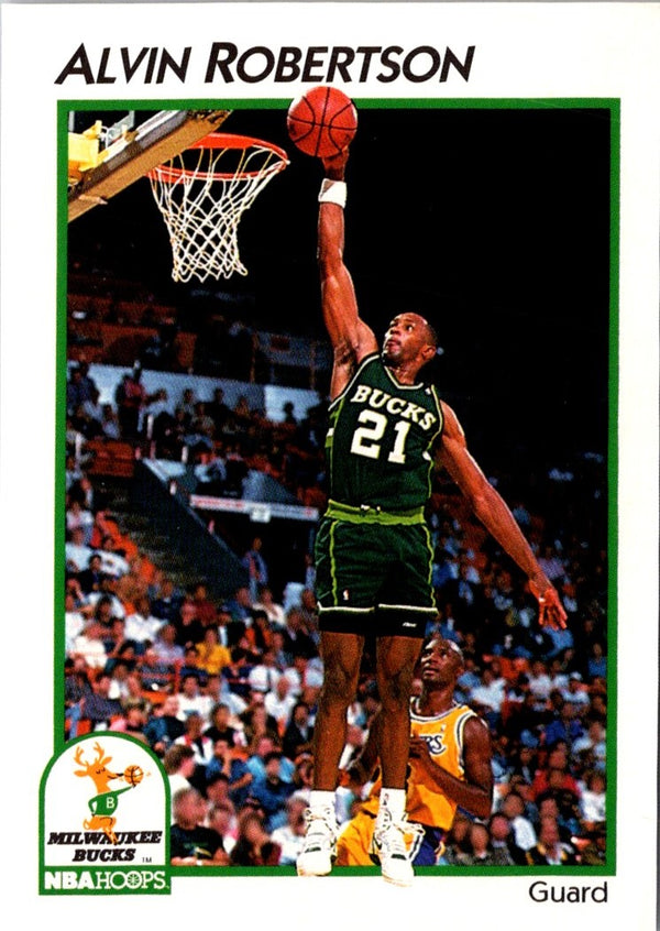 1991 Hoops McDonald's Alvin Robertson #23