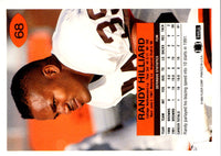 1992 Fleer Randy Hilliard #68 Rookie