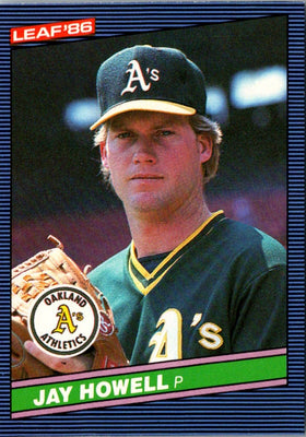 1986 Leaf Jay Howell #100