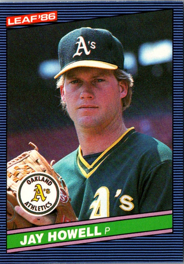 1986 Leaf Jay Howell #100
