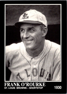1992 Conlon Collection TSN Frank O'Rourke #604