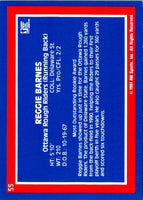 1991 All World CFL Reggie Barnes #55