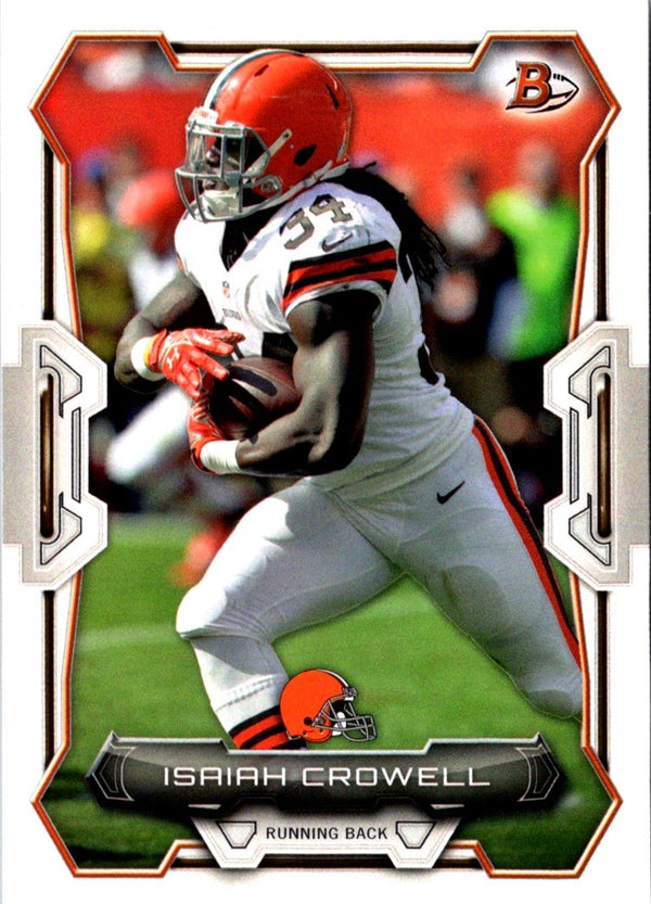 2015 Bowman Isaiah Crowell #28