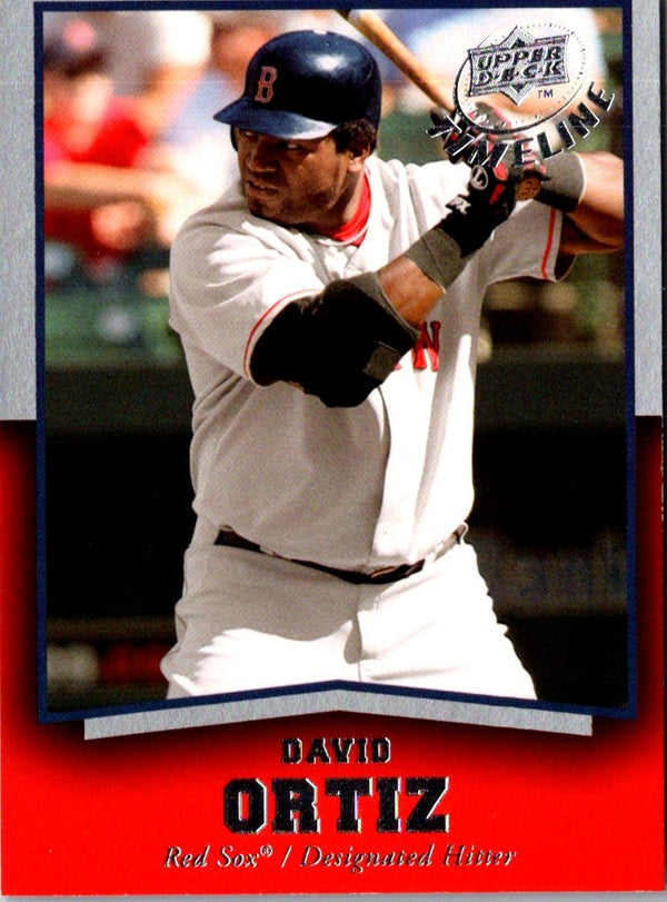 2008 Upper Deck Timeline David Ortiz #30