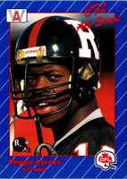 1991 All World CFL Reggie Barnes #55