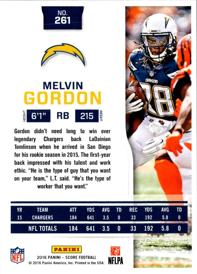 2016 Score Melvin Gordon