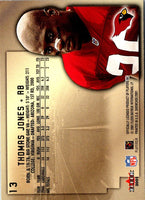 2001 Fleer Showcase Thomas Jones #13