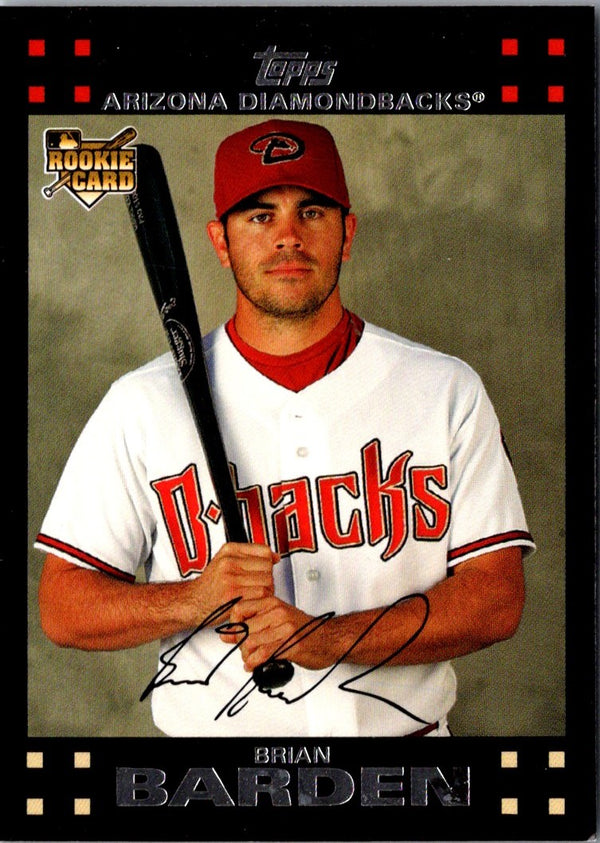 2007 Topps Brian Barden #649 Rookie