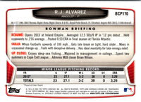 2013 Bowman Chrome Prospects R.J. Alvarez #BCP170