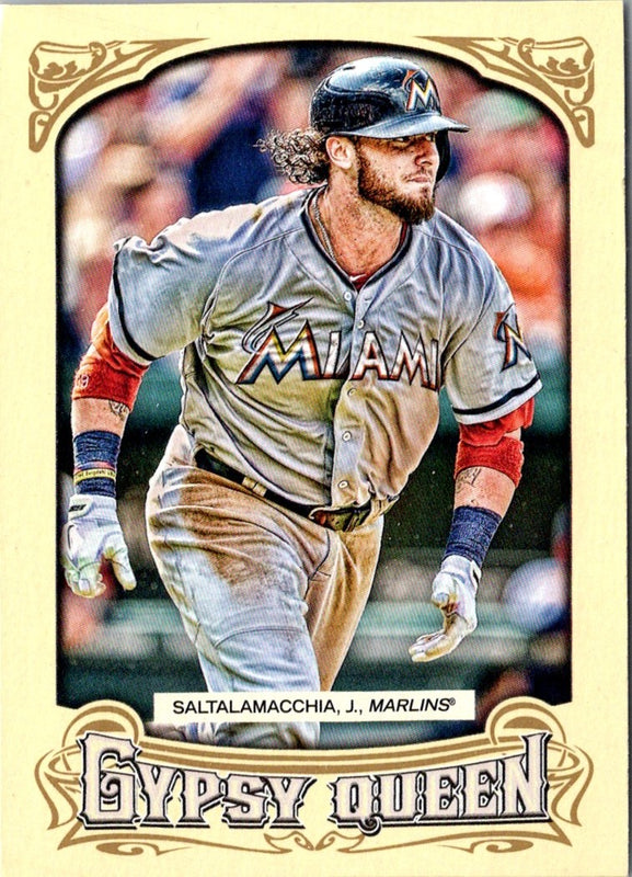 2014 Topps Gypsy Queen Jarrod Saltalamacchia #64