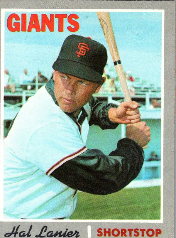 1970 Topps Hal Lanier #583 EX-MT+