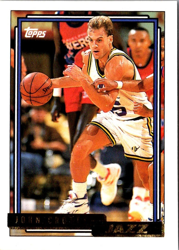 1992 Topps John Crotty #335 Rookie