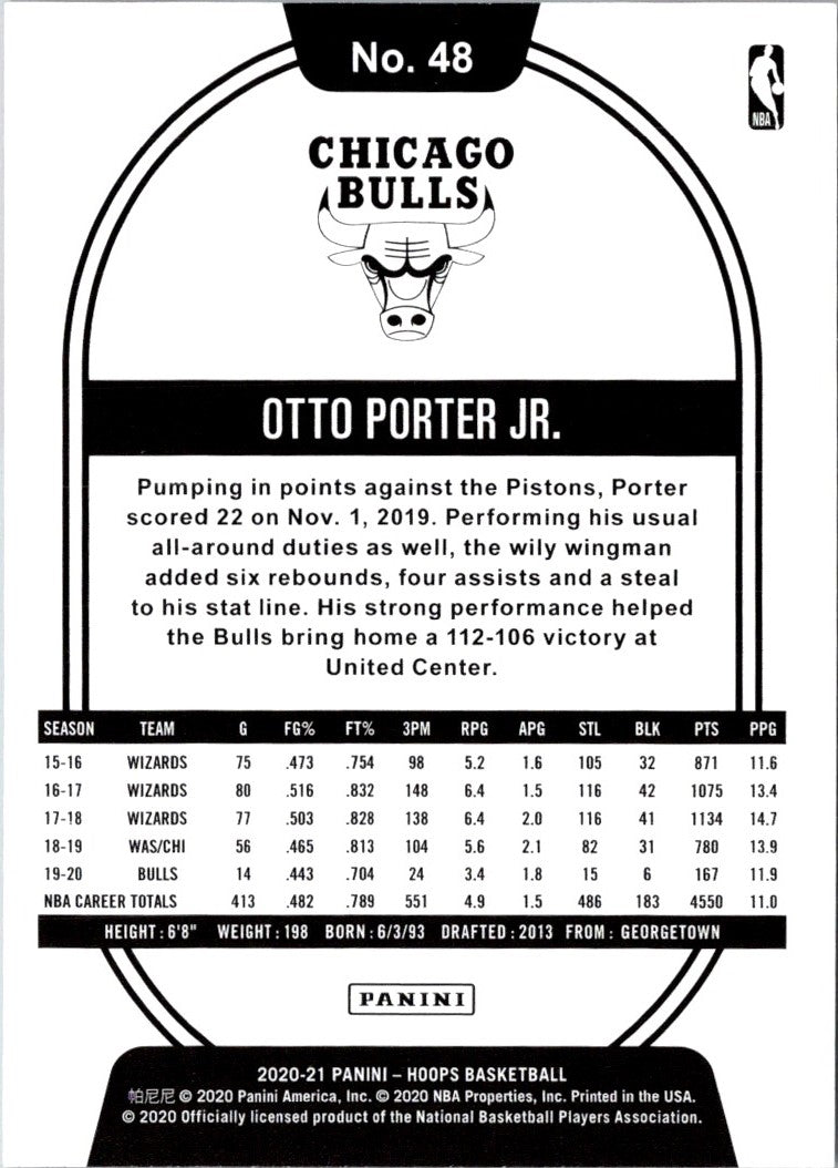 2019 Hoops Otto Porter Jr.