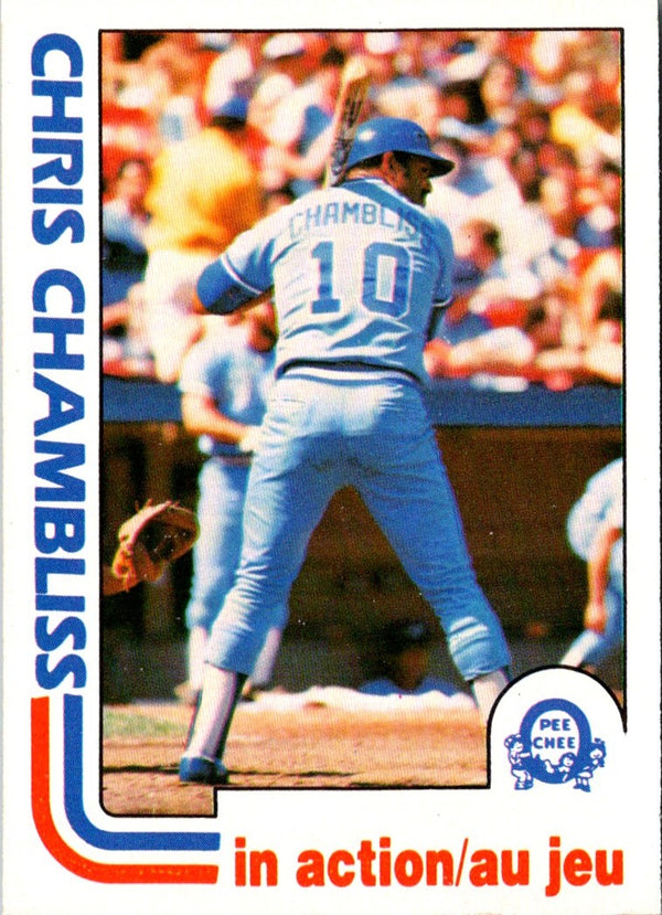 1982 O-Pee-Chee Chris Chambliss #321