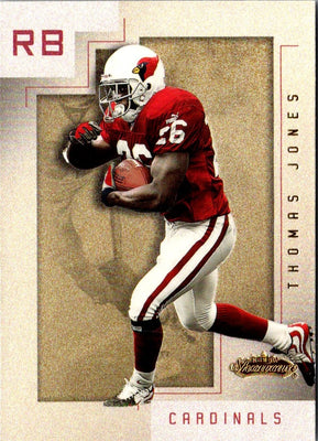 2001 Fleer Showcase Thomas Jones #13