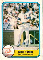 1981 Fleer Mike Tyson #315