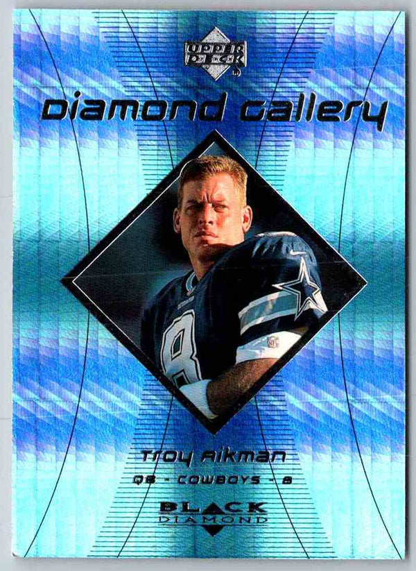 1999 Upper Deck Black Diamond Troy Aikman #G10