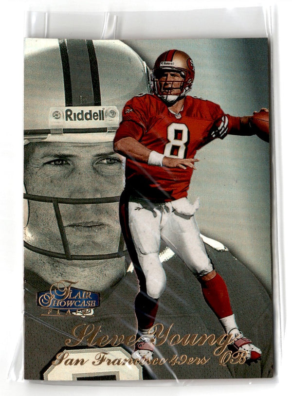 1998 Flair Showcase Steve Young #17