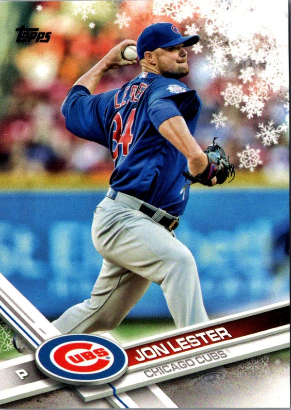 2017 Topps Holiday Jon Lester #HMW127