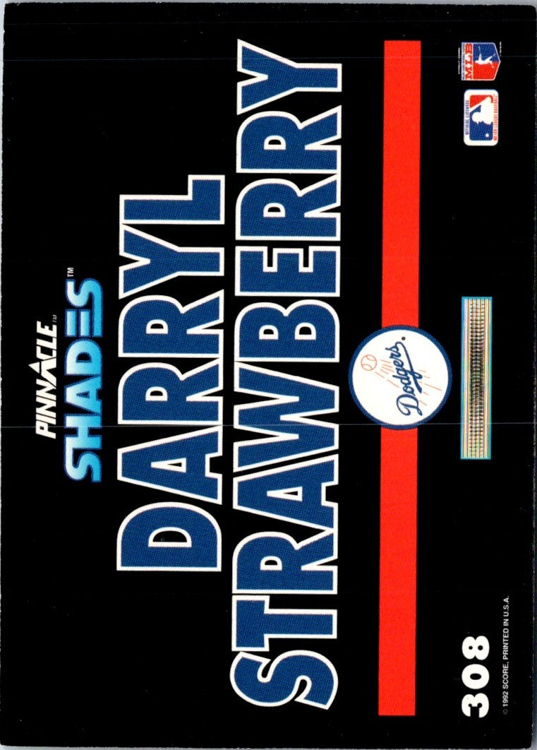 1992 Pinnacle Darryl Strawberry