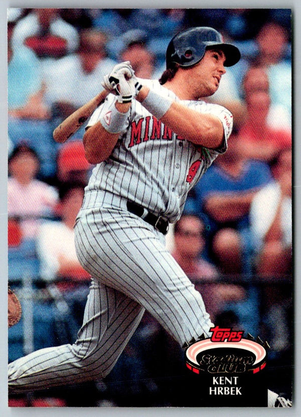 1992 Stadium Club Kent Hrbek #235