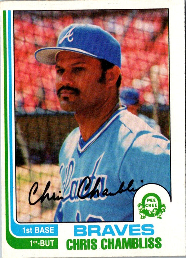 1982 O-Pee-Chee Chris Chambliss #320