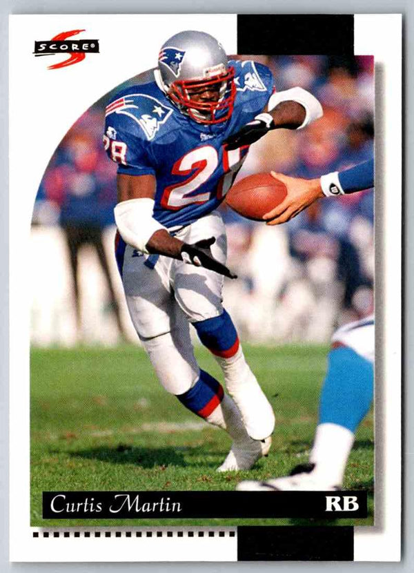 1996 Score Curtis Martin #184