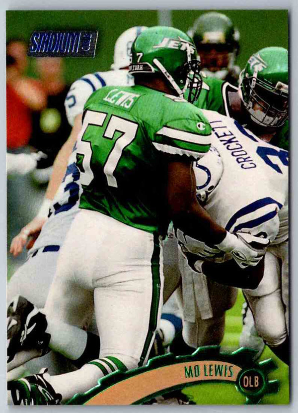 1997 Topps Stadium Club Football Mo Lewis #203
