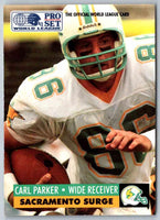 1991 Proset World League Carl Parker #137