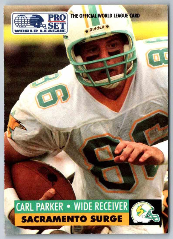 1991 Proset World League Carl Parker #137