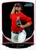 2013 Bowman Chrome Prospects R.J. Alvarez #BCP170