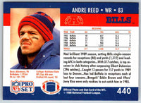 1990 Proset Andre Reed #440