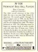 2007 Topps Turkey Red Eric Chavez