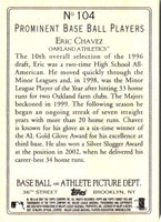2007 Topps Turkey Red Eric Chavez #104