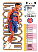 1993 Fleer Lottery Exchange Allan Houston