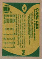 1989 Topps Langdon Hall #76
