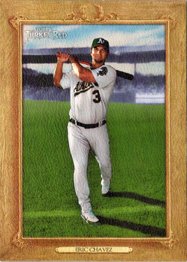 2007 Topps Turkey Red Eric Chavez #104