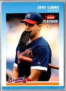 2002 Fleer Platinum Parallel Javy Lopez