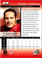 2004 Press Pass Teddy Lehman #38