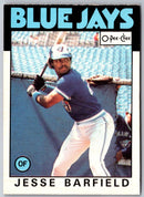 1986 O-Pee-Chee Jesse Barfield